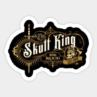 The Skull King Sticker